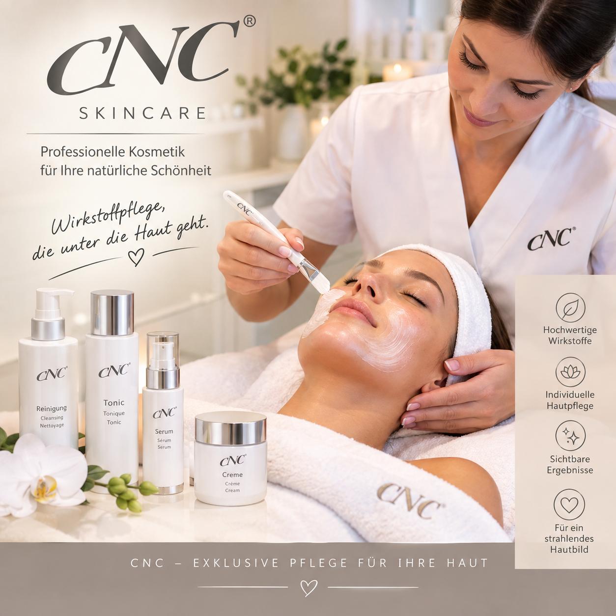 Kosmetik mit CNC Skincare